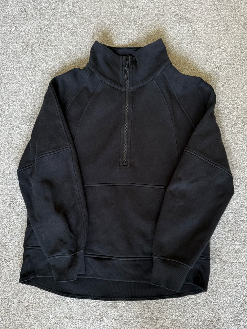 Lululemon Funnel Neck Half-Zip Pullover Sweater - Size M/L